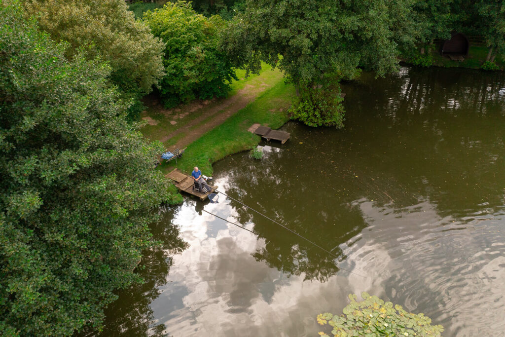 Fishing lake at Nettleton Park