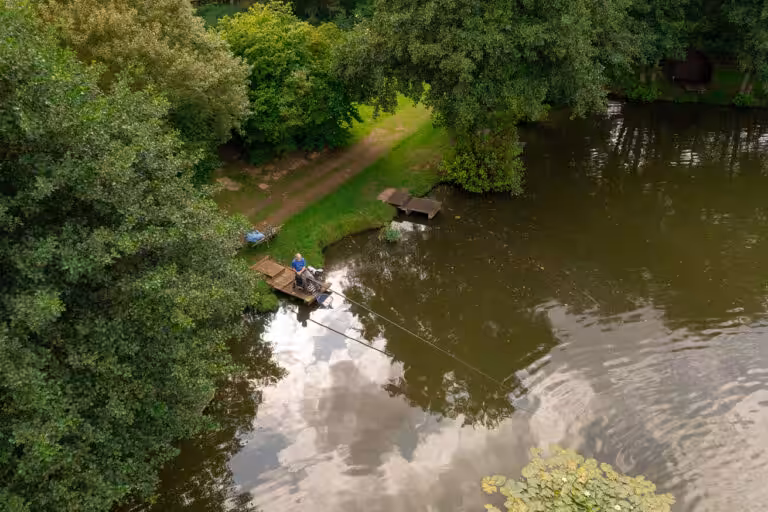 Fishing lake at Nettleton Park