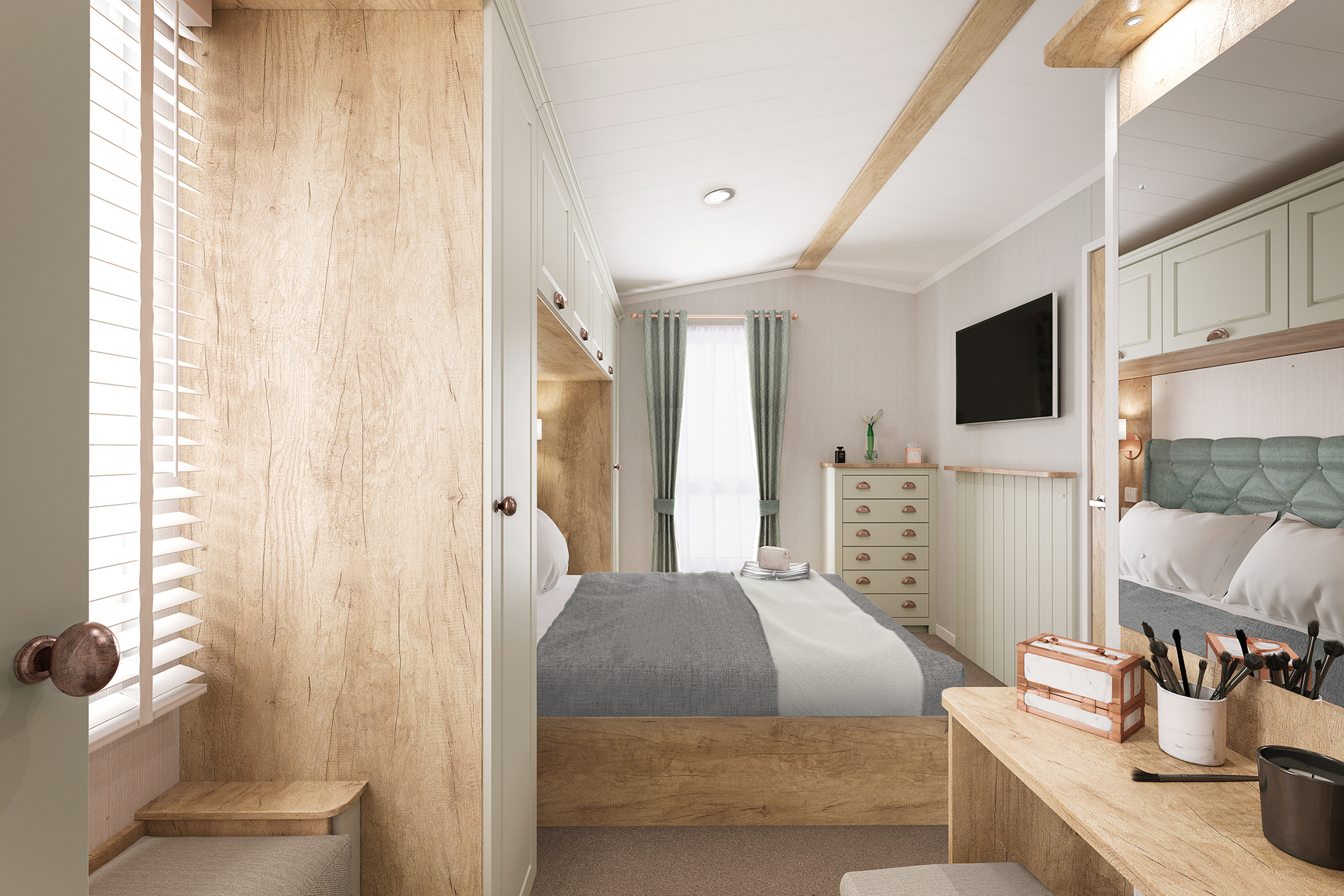 Vendee Lodge Main Bedroom 2