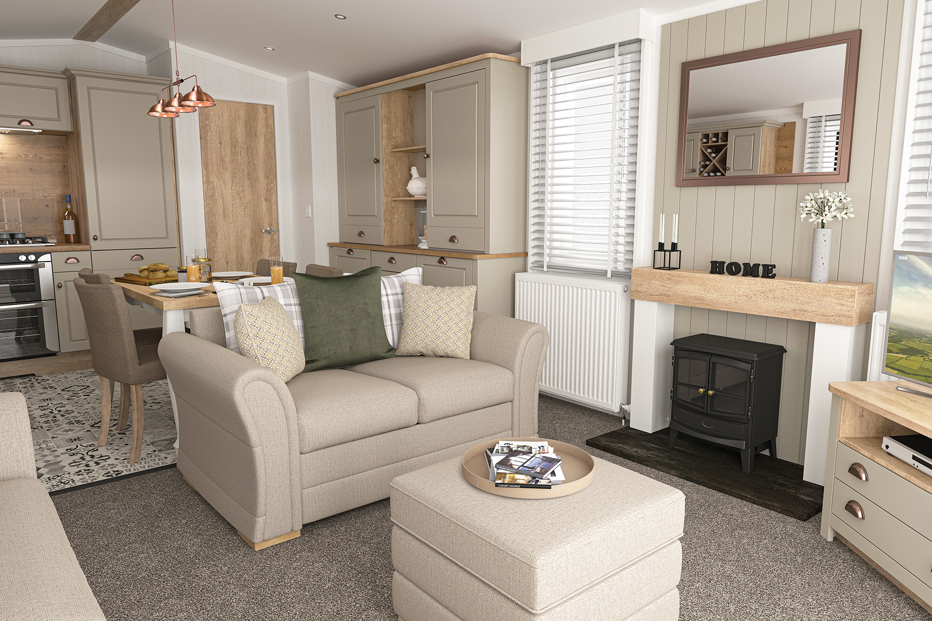 Vendee Lodge Two Peice