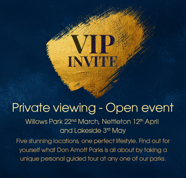 VIP Invitation Open Event Website Pop Up