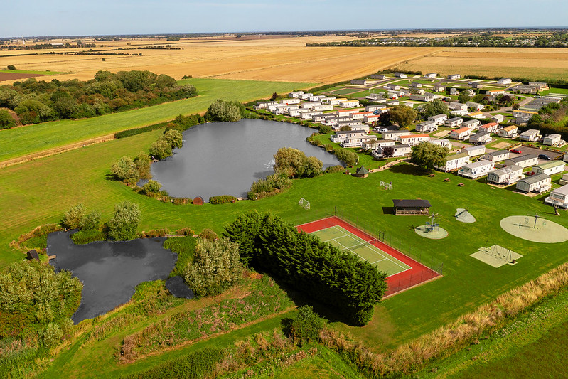 Lakeside Gallery Aerial Of Park