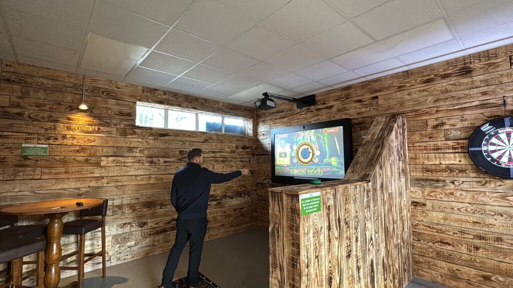 Darts Room Throwing Darts